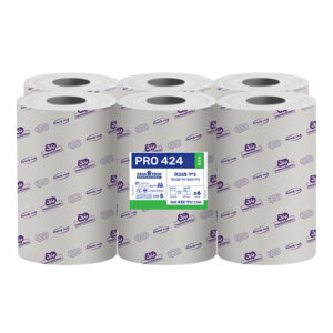 נייר מגבת תעשייתי חד שכבתי - 6 יחידות - פרו 424